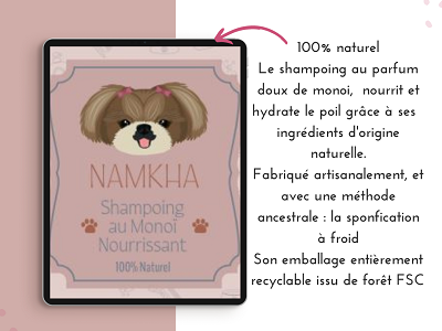 Shampoing naturel nourrissant